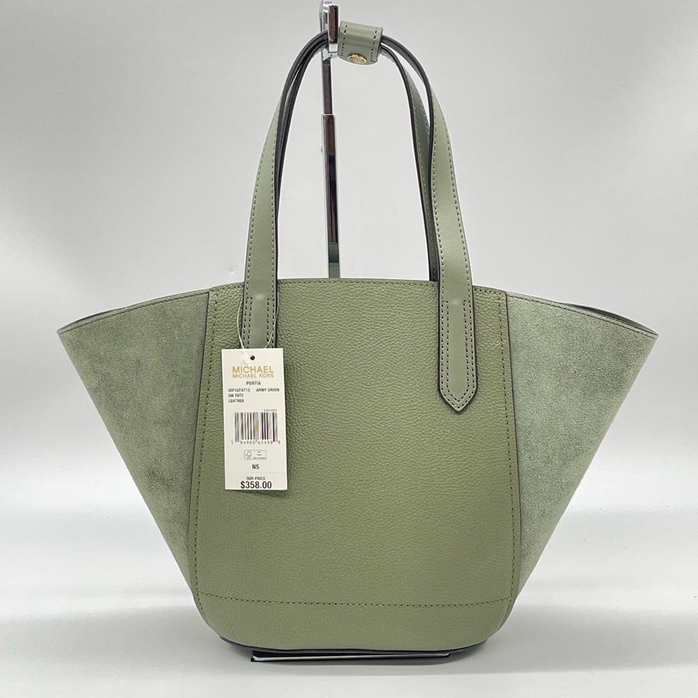 Michael Kors Portia Small Bucket Tote Bag - Picture 7 of 13
